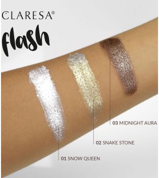 Claresa – Lidschatten Flash - 01: Snow Queen