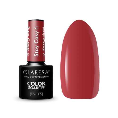 Claresa - *Stay Cosy* – Semipermanenter Nagellack Soak off – 06