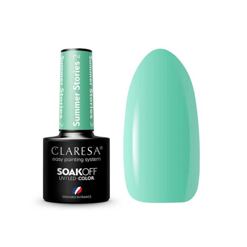 Claresa - *Summer Stories* - Semipermanenter Nagellack Soak off - 02