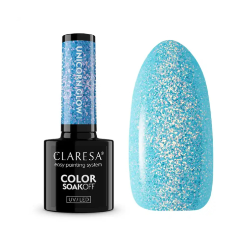 Claresa - *Unicorn Glow* - Semi-permanenter Nagellack Soak off - 01