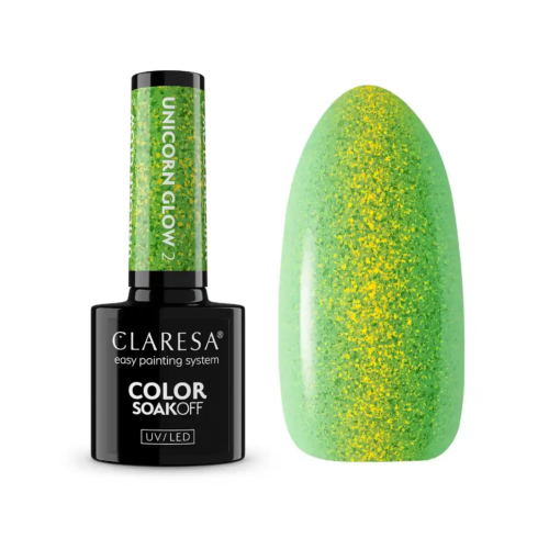 Claresa - *Unicorn Glow* - Semi-permanenter Nagellack Soak off - 02
