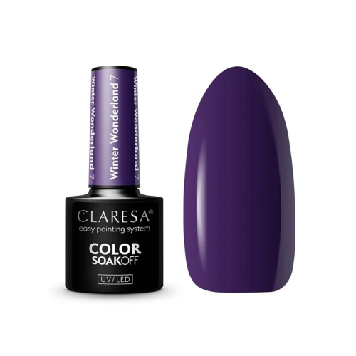 Claresa - *Winter Wonderland* - Soak off semi-permanenter Nagellack - 07