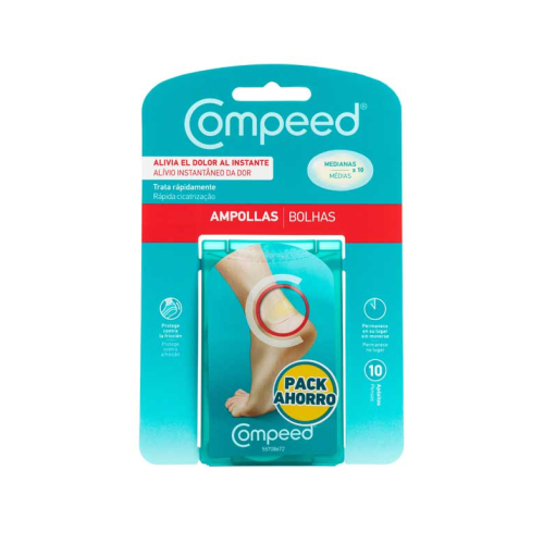 Compeed - Mittlere Ampullen - 10 Verbände