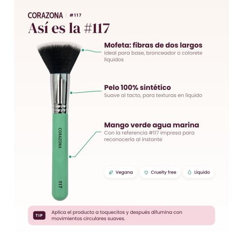 CORAZONA - Multifunktionspinsel - 117