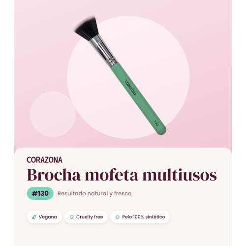 CORAZONA - Mehrzweck-Make-up-Pinsel - 130