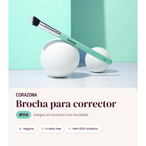 CORAZONA - Concealer-Pinsel - 114