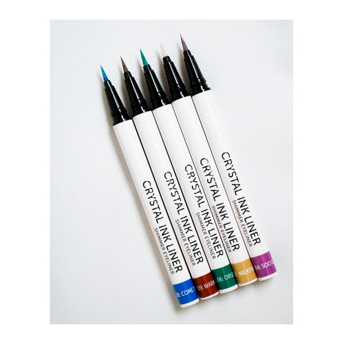 CORAZONA  – Eyeliner Crystal Ink Liner - Milky Way