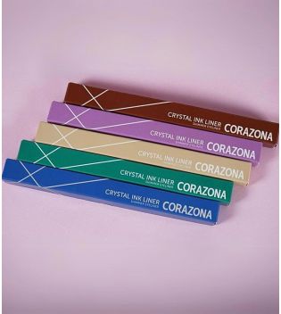 CORAZONA  – Eyeliner Crystal Ink Liner - Milky Way