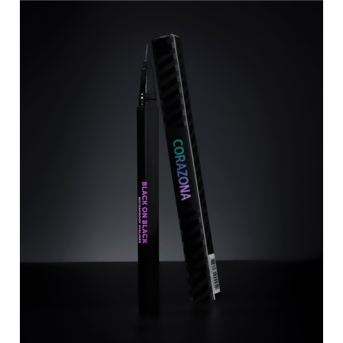 CORAZONA – Wasserfester Eyeliner Black on Black