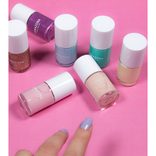 CORAZONA - Nagellack Glitter - Flax