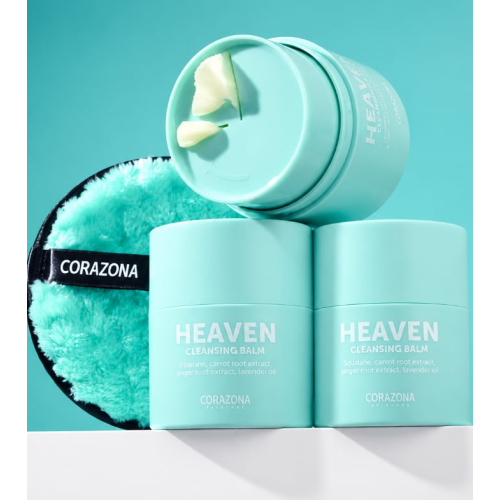 CORAZONA - Pack 3 Abschminkbalsame Heaven + Geschenk-Disc