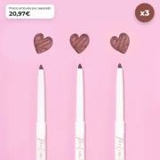 CORAZONA Pack 3 Profilierer Cinnamon Roll The Limit Lip Liner cremige Textur hohe Pigmentierung mattes Finish automatisches Format vegan tierversuchsfrei