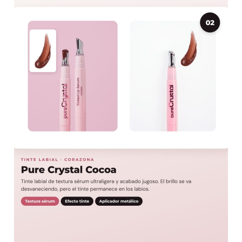 CORAZONA - Trio-Pack Lippen mit The Limit Cinnamon Roll, Pure Crystal Cocoa und Gloss Up Icy Kiss