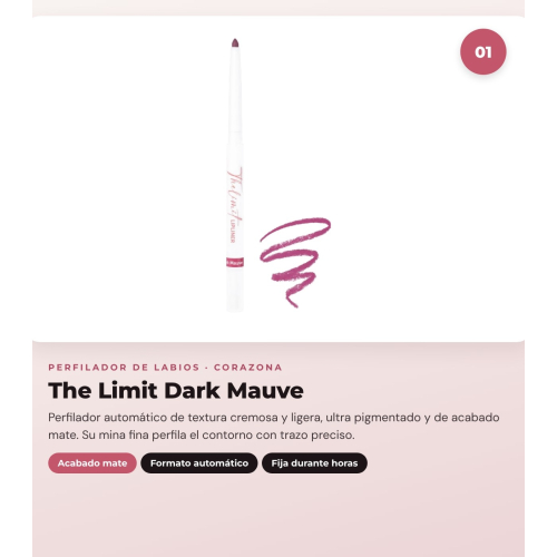 CORAZONA - Trio-Pack Lippen mit The Limit Dark Mauve, Pure Crystal True Mauve und Gloss Up Icy Kiss
