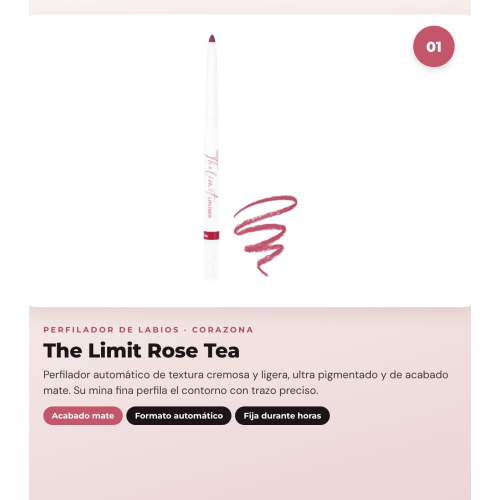 CORAZONA - Trio-Pack Lippen mit The Limit Rose Tea, Pure Crystal Deep Rose und Gloss Up Icy Kiss