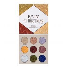 CORAZONA - Pressed Glitter Palette Lovin' Christmas