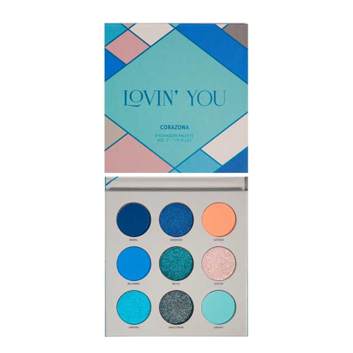 CORAZONA - Lovin' You Lidschatten-Palette - Vol. 2 The Blues