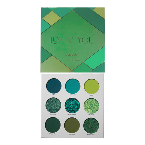 CORAZONA - Lovin' You Lidschatten-Palette - Vol. 4 The Greens