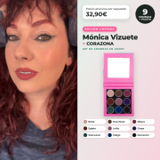 CORAZONA - Personalisierte Lidschattenpalette Monica Vizuete
