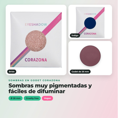 CORAZONA - Personalisierte Lidschattenpalette Monica Vizuete