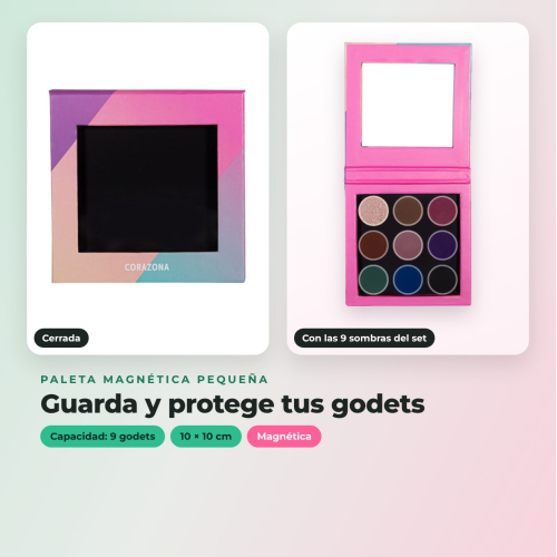 CORAZONA - Personalisierte Lidschattenpalette Monica Vizuete