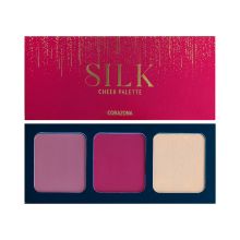 CORAZONA - Silk Cheek Palette – Gesichtspalette