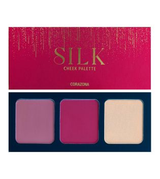 CORAZONA - Silk Cheek Palette – Gesichtspalette