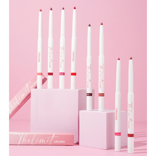 CORAZONA – The Limit Vollset | 8 Lippenkonturenstifte