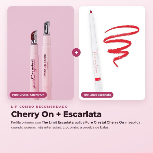 CORAZONA - Lippenstift Serum Pure Crystal - Cherry On