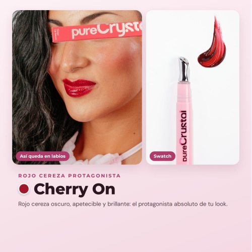 CORAZONA - Lippenstift Serum Pure Crystal - Cherry On