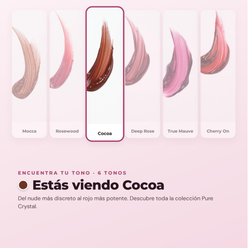 CORAZONA - Lippenstift Serum Pure Crystal - Cocoa