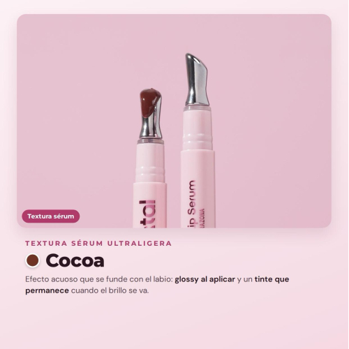 CORAZONA - Lippenstift Serum Pure Crystal - Cocoa