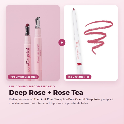 CORAZONA - Lippenstift Serum Pure Crystal - Deep Rose