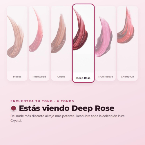 CORAZONA - Lippenstift Serum Pure Crystal - Deep Rose