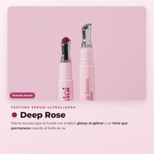 CORAZONA - Lippenstift Serum Pure Crystal - Deep Rose