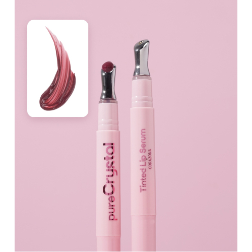 CORAZONA - Lippenstift Serum Pure Crystal - Deep Rose