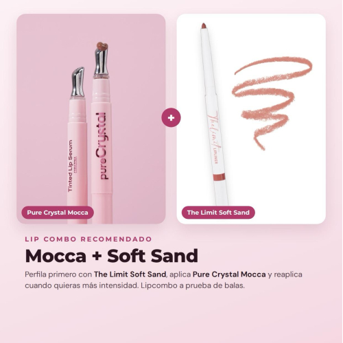 CORAZONA - Lippenstift Serum Pure Crystal - Mocca