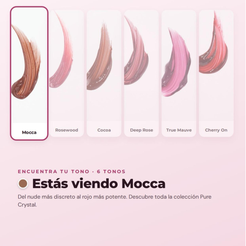 CORAZONA - Lippenstift Serum Pure Crystal - Mocca