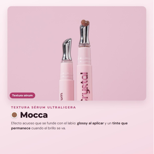 CORAZONA - Lippenstift Serum Pure Crystal - Mocca