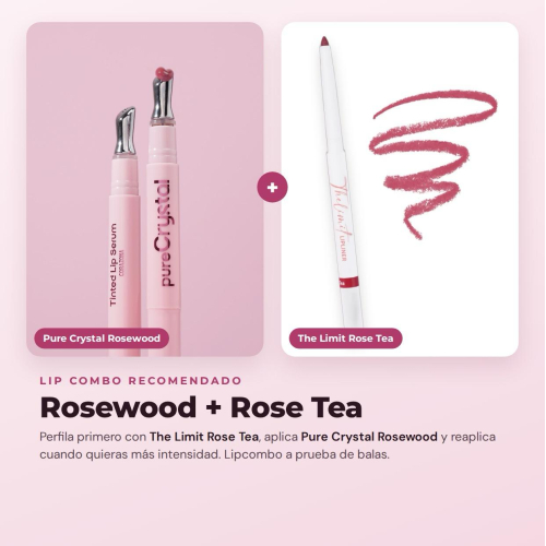 CORAZONA - Lippenstift Serum Pure Crystal - Rosewood