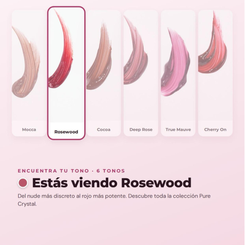 CORAZONA - Lippenstift Serum Pure Crystal - Rosewood