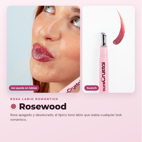 CORAZONA - Lippenstift Serum Pure Crystal - Rosewood