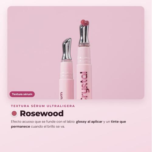 CORAZONA - Lippenstift Serum Pure Crystal - Rosewood