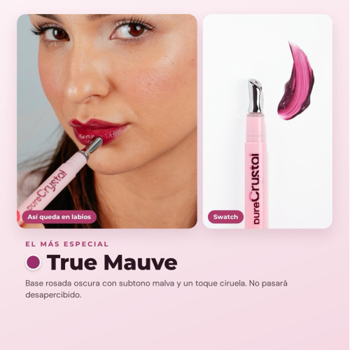 CORAZONA - Lippenstift Serum Pure Crystal - True Mauve
