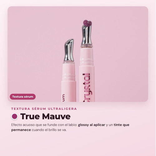 CORAZONA - Lippenstift Serum Pure Crystal - True Mauve