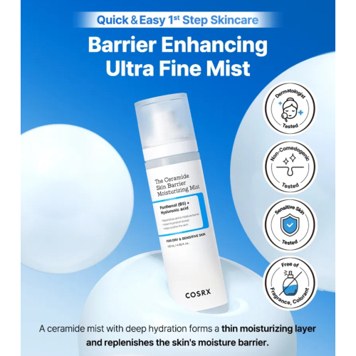 COSRX - Feuchtigkeitsspendendes Gesichtsspray The Ceramide Skin Barrier