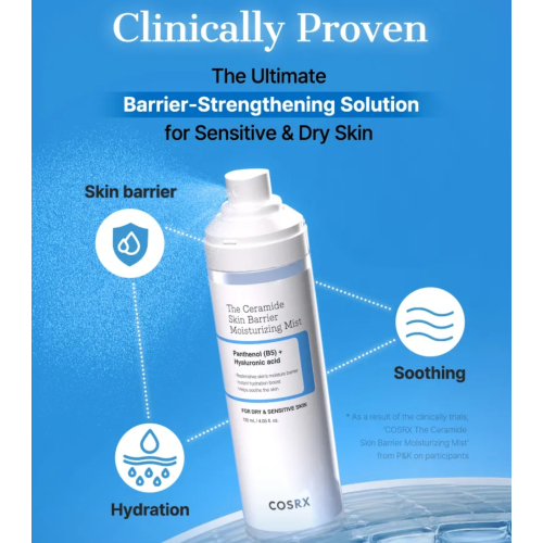 COSRX - Feuchtigkeitsspendendes Gesichtsspray The Ceramide Skin Barrier