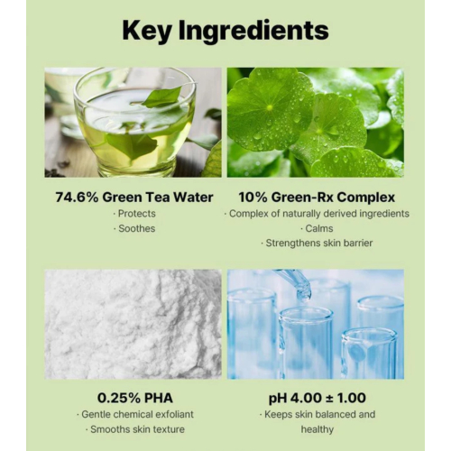 COSRX – Grünes, beruhigendes Gesichtswasser im pads-Format