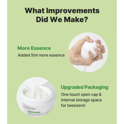 COSRX – Grünes, beruhigendes Gesichtswasser im pads-Format