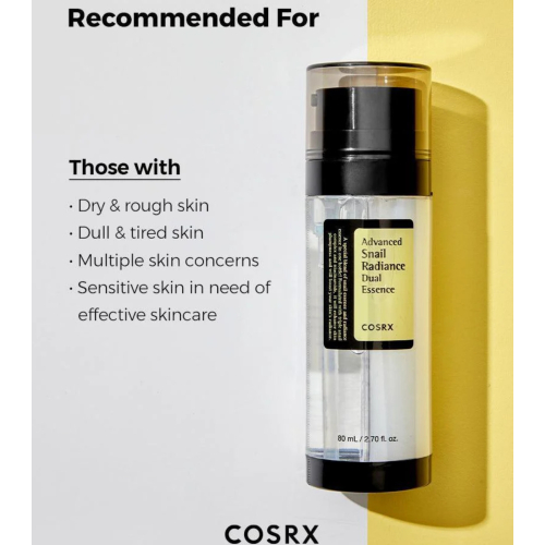 COSRX - Aufhellende Essenz Advanced Snail Radiance Dual Essence